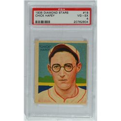 1935 DIAMOND STARS #18 Chick Hafey  PSA VG-EX 4 .