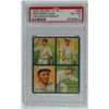 Image 1 : 1935 GOUDEY 4 - IN - 1  #4B  TRAYNOR/LUCAS  THEVENOW/WRIGHT  PSA VG-EX 4.