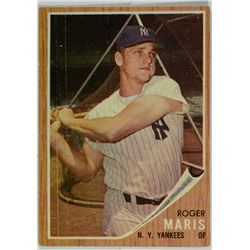 1962 TOPPS #1 ROGER MARIS VGEX