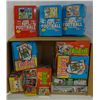 Image 1 : 10 - FOOTBALL WAX BOXES 1989 & 1990, ALL SEALED PACKS