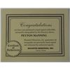 Image 3 : PEYTON MANNING AUTOGRAPHED MINI HELMET, UNIV.of TENN. w/COA