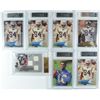 Image 1 : 6-RANDY MOSS ROOKIE CARDS BECKETT GRADED & 1- 2009 SWATCH CARD