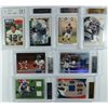 Image 1 : 8- BECKETT GRADED FOOTBALL CARDS , NICE LOT