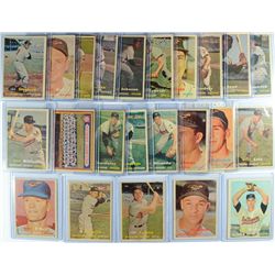 1957 TOPPS BALTIMORE ORIOLES TEAM LOT (23 CARDS) Brooks Robinson (R)