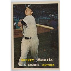 1957 Topps #95 Mickey Mantle