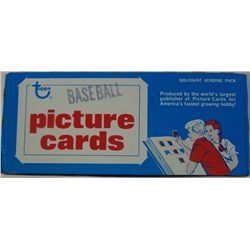 1981 TOPPS BASEBALL UNOPENED VENDING BOX, 100% UNSEARCHED