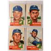 Image 2 : 1953 TOPPS BASEBALL ATHLETICS TEAM LOT (10 DIFFERENT) MOSTLY NICE EX-EX+, 3-VG's