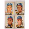 Image 3 : 1953 TOPPS BASEBALL BRAVES TEAM LOT (9 DIFFERENT) MOSTLY NICE EX-EX+, 3-VG's