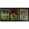 Image 1 : 3 - 1963 TOPPS STARS, YAZ, MARIS & BOMBERS' BEST