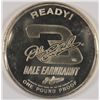 Image 1 : DALE EARNHARDT SR #3 THE INTIMIDATOR ONE POUND SILVER  PROOF COMMEMORATIVE