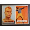 Image 2 : 1957 TOPPS FOOTBALL STARTER SET (74 cds) HORNUNG ROOKIE EM++, REST EM+-EX+
