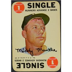 1968 TOPPS GAME #2 MICKEY MANTLE EX