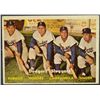 Image 1 : 1957 TOPPS DODGERS SLUGGERS #400 VG+, BOOK VALUE $250