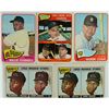 Image 1 : 1965 TOPPS LOT (5 cds) 2-JOE MORGAN ROOKIES & MICKEY MANTLE