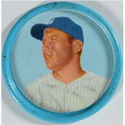 1963 SALADA JUNKET #56 MICKEY MANTLE, EX