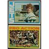 Image 1 : 1972 TOPPS #13 RIGGINS ROOKIE VGEX+ & #122 STAUBACH EX