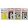 Image 1 : 4 - 1970 TOPPS PSA NM-MT 8's, #201, #305, #448 ASTROS & #588 CHECKLIST