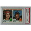 Image 1 : 1973 TOPPS #65 E.R.A. LEADERS PSA MINT 9