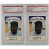 Image 1 : 2 - KEN GRIFFEY JR FOOT LOCKER #1 PSA MINT 9 & NMMT 8