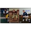 Image 1 : 3  Football 8 x 10 Autographed Photos: CHARLIE TAYLOR, GINO MARCHETTI, &