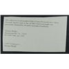 Image 2 : 4 - AUTOGRAPHED HOF GOLD PLAQUE POST CARDS, FELLER, IRVIN, PERRY, MARICHAL