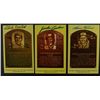 Image 1 : 3 - AUTOGRAPHED HOF GOLD PLAQUE POST CARDS, KILLEBREW, CONLAN, COVELESKI