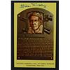 Image 1 : BILL DICKEY AUTOGRAPHED HOF GOLD PLAQUE POST CARD