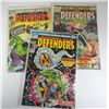 Image 1 : 3 - THE DEFENDERS COMIC BOOKS 1974's