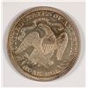 Image 2 : 1878 PROOF SEATED QUARTER PF-65