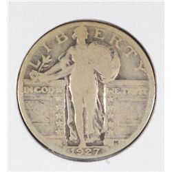 1927-S STANDING LIBERTY QUARTER G/VG