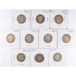 (10) BARBER QUARTERS (01, 03, 03-O, 04, 04-O, 05, 06, 06-D, 07, 07-D)