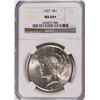 Image 1 : 1927 PEACE DOLLAR NGC MS-64+