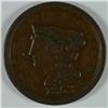 Image 1 : 1853 HALF CENT VF-35