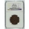 Image 1 : 1852 LARGE CENT NGC XF DETAILS