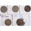 Image 1 : (5) 1883 W/C V-NICKELS
