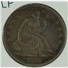 Image 1 : 1877 SEATED HALF DOLLAR VF-25