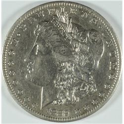 1889-S MORGAN DOLLAR AU