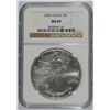 Image 1 : 2003 AMERICAN SILVER EAGLE, NGC MS-69!