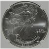 Image 2 : 2003 AMERICAN SILVER EAGLE, NGC MS-69!