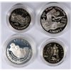Image 1 : 1991 MT. RUSHMOORE & 1993 WWII PROOF 2-COIN COMMEM. SETS IN ORIG. PACKAGIN