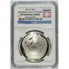 Image 1 : 2014 BASEBALL HALL OF FAME SILVER DOLLAR, NGC PROOF-70 ULTRA CAMEO  BEAUTIFUL!