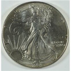 1994 AMERICAN SILVER EAGLE, UNC. BETTER DATE!!  OUT OF AN ORIGINAL MINT TUBE