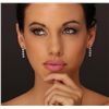 Image 3 : 18KT White Gold 2.20ctw Diamond Earrings