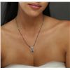 Image 2 : Platinum 4.54ctw Diamond Vintage Necklace