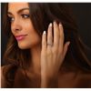 Image 2 : 14KT White Gold 0.68ctw Diamond Ring