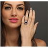 Image 1 : 14KT White Gold 3.06ct Tanzanite and Diamond Ring
