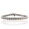 Image 3 : 14KT White Gold 7.23ctw Diamond Tennis  Bracelet
