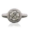 Image 1 : 18KT White Gold 2.65ctw Diamond Ring