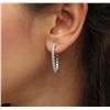 Image 2 : 14KT White Gold 2.51ctw Diamond Earrings