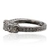 Image 2 : 14KT White Gold 1.27ctw Diamond Ring